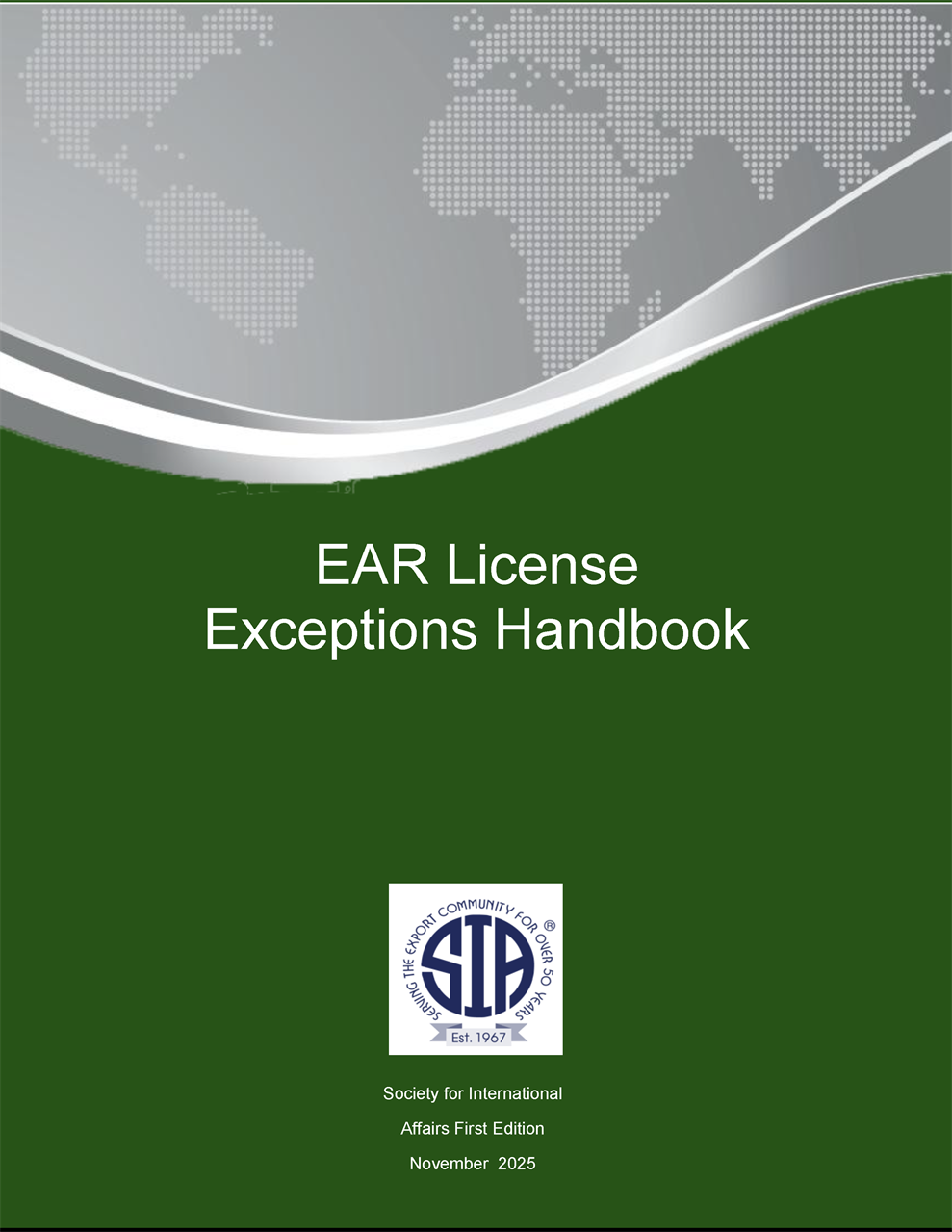Cover of the EAR License Exceptions Handbook